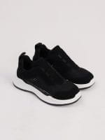 Черные женские кроссовки на белой подошве — Женская обувь из Турции