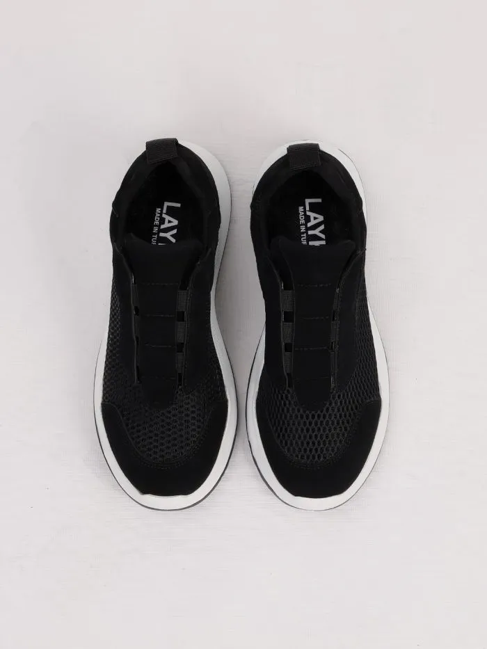 Черные кроссовки Layki (Турция) – Современный дизайн и комфорт — изображение 7