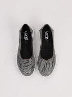 Женские слипоны Layki с металлической сеткой Турция