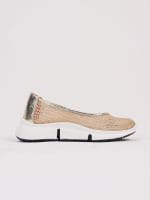 Женские слипоны Layki с металлической сеткой Турция